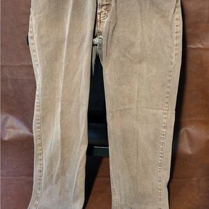 Men’s Levi Silver Tab Jeans in Tan